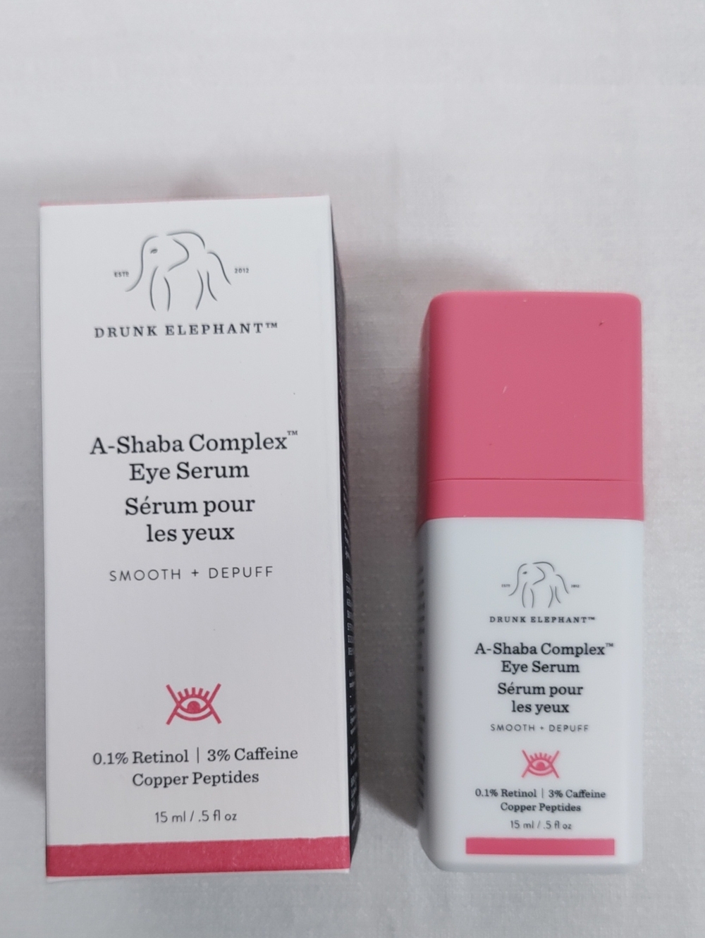 J096 Drunk Elephant A-Shaba Complex Eye Serum 15ml/.5 oz